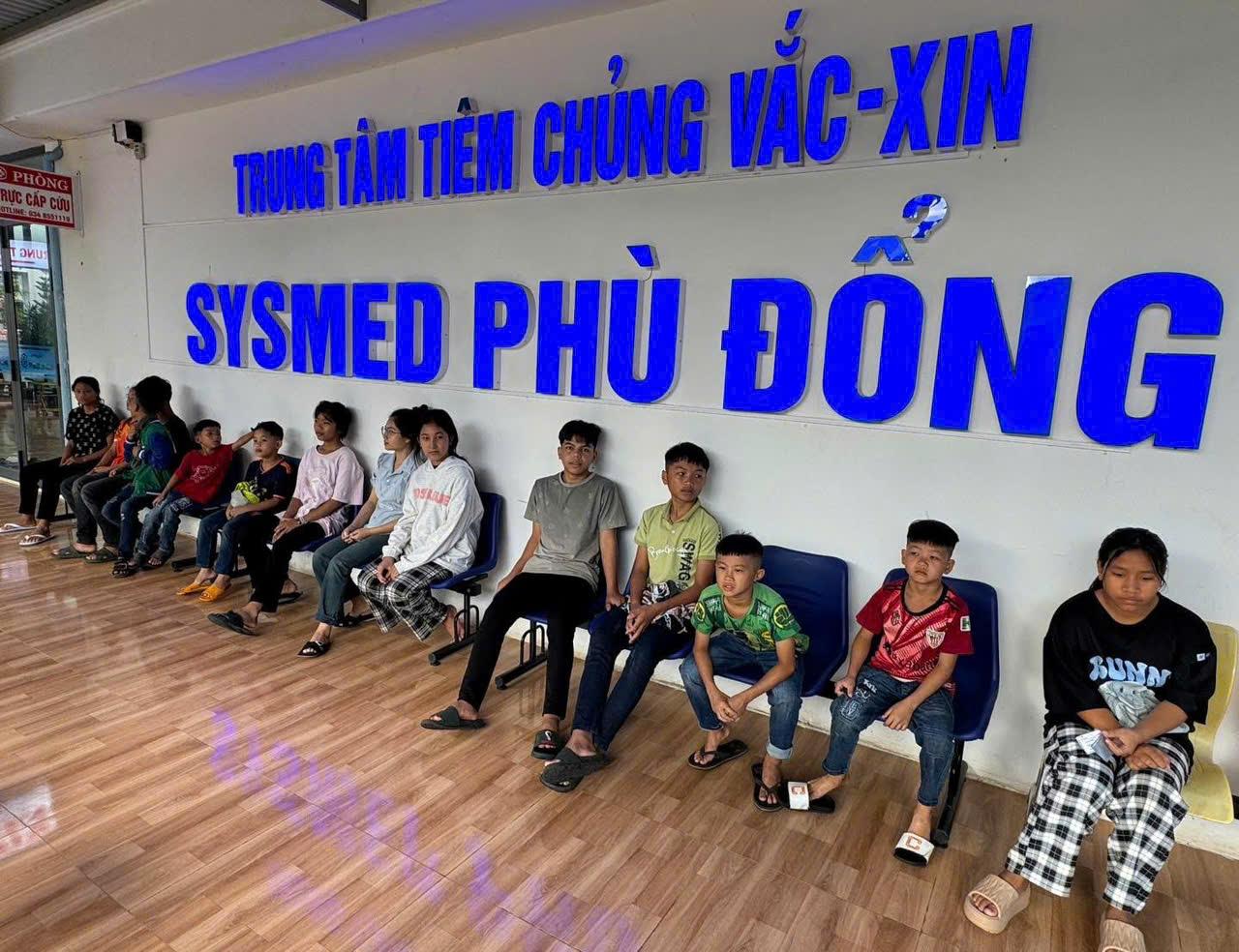 tiêm vắc xin gia lai - sysmed phù đổng